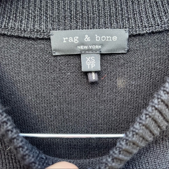 Rag & Bone Lilian Wool Striped Sweater Dress - Picture 5 of 8